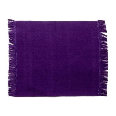 Alternate image for Handwoven Cotton Striped Placemats with Napkins Set of 4 Cerise Fair