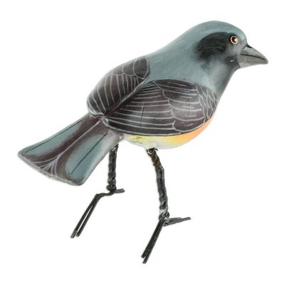 Alternate image for Realistic Small Minivet Bird Sculpture Small Minivet