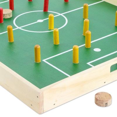 Alternate image for Handcrafted Wood and Cork Desktop Soccer Game from Guatemala Desktop Soccer