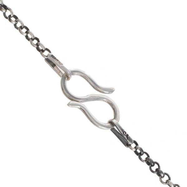 Alternate image for Sterling Silver Pendant Necklace Crafted in Guatemala Iximche Jaguar