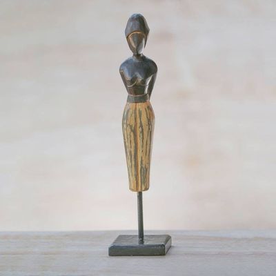 Primary image for Wood sculpture Waiting
