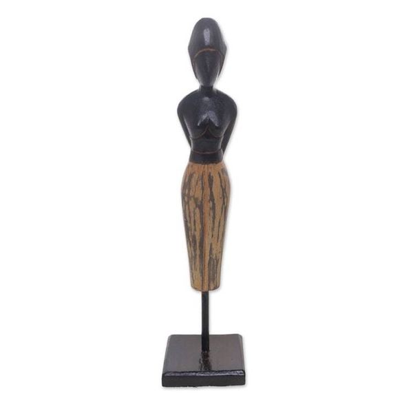 Alternate image for Wood sculpture Waiting