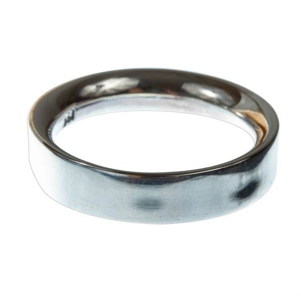 Alternate image for Simple 950 Silver Band Ring Classic