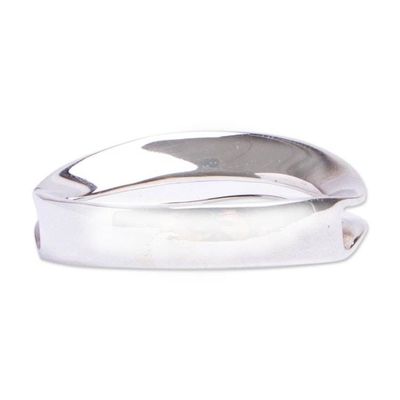 Alternate image for Double Wave Sterling Silver Ring from Mexico Sterling Waves