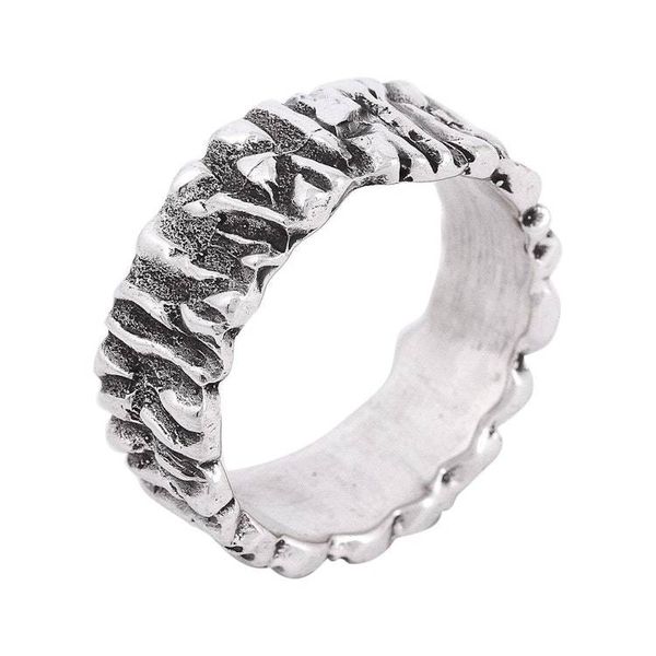Alternate image for Modern Taxco Sterling Silver Band Ring from Mexico Taxco Texture