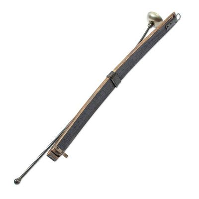Alternate image for Mexican Iron and Wood Wall Sconce made from Barrel High Hacienda Lights