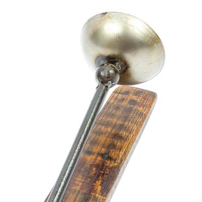 Alternate image for Mexican Iron and Wood Wall Sconce made from Barrel High Hacienda Lights