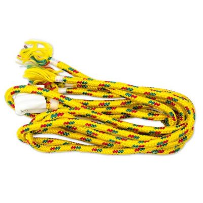 Alternate image for Nylon Rope Hammock in Daffodil and Tangerine Single Mexico Daffodil Dreams