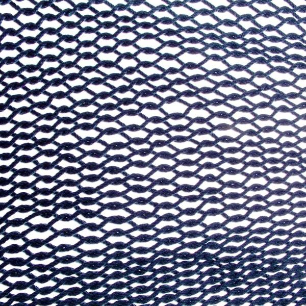 Alternate image for Fringed Navy Blue Cotton Hammock from Mexico Triple Navy Blue Cascade