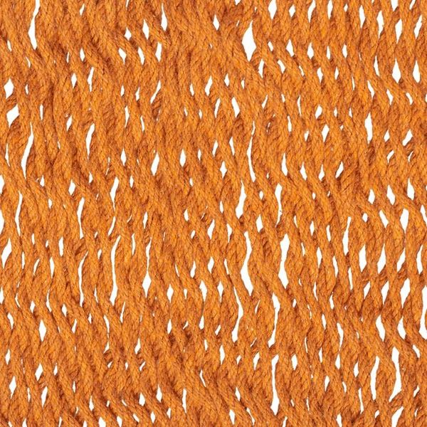 Alternate image for Hand Woven Orange Cotton Double Size Hammock Radiant Sun