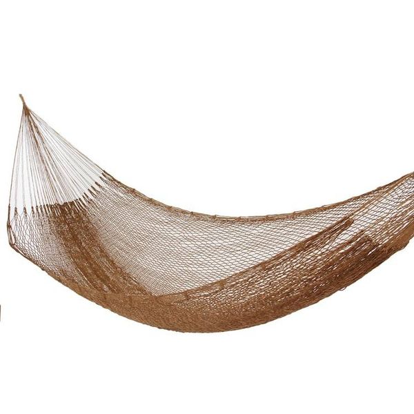 Alternate image for Solid Mayan Hammock Single Summer Sun