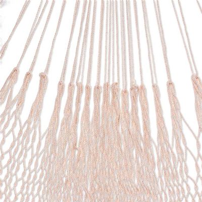 Alternate image for Hand Woven Ivory Rope Hammock Triple Ivory Cascade