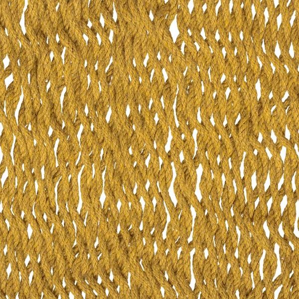 Alternate image for Mustard Yellow Cotton Hand Woven Maya Double Hammock Maya Mustard