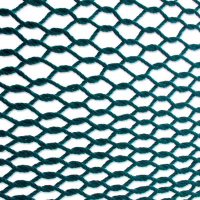 Alternate image for Teal Cotton Rope Hammock Double Uxmal Peacock
