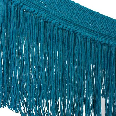 Alternate image for Turquoise Cotton Hammock from Mexico Double Caribbean Blue Cascade