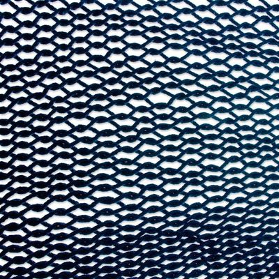 Alternate image for Navy Tasseled Cotton Rope Hammock Triple from Mexico Sunset Dreams in Navy