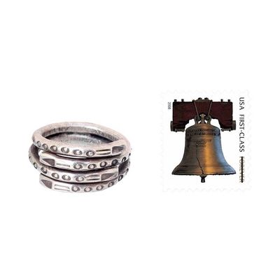 Alternate image for Hand Crafted Sterling Silver Wrap Ring Hill Tribe Spiral