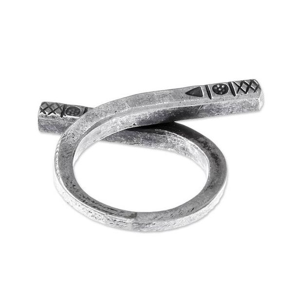 Alternate image for Karen Silver Wrap Ring Handcrafted in Thailand Chic Karen