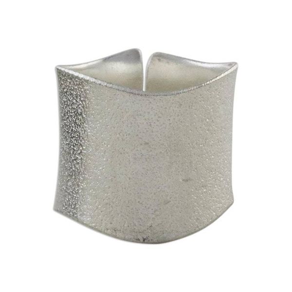 Alternate image for Sterling Silver Wrap Ring from Thai Hill Tribes Frosty Beauty