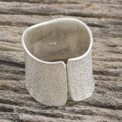 Alternate image for Sterling Silver Wrap Ring from Thai Hill Tribes Frosty Beauty