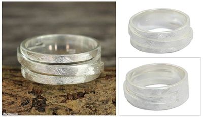 Main image for Band Ring Sterling Silver Thai Jewelry Illusions