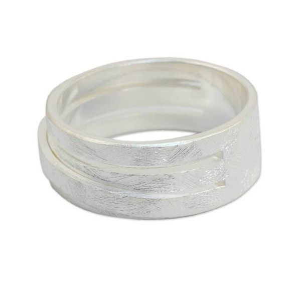 Alternate image for Band Ring Sterling Silver Thai Jewelry Illusions