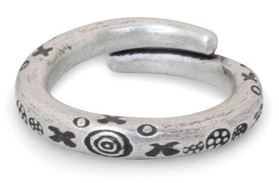 Alternate image for Mens Silver Wrap Ring from Thailand Karen Mystique