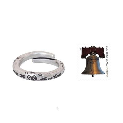 Alternate image for Mens Silver Wrap Ring from Thailand Karen Mystique