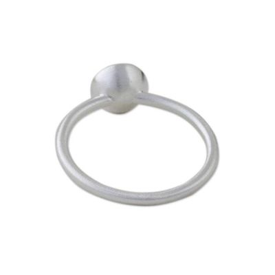 Alternate image for Sterling Silver and CZ Cocktail Ring from Thailand Sparkling Eye