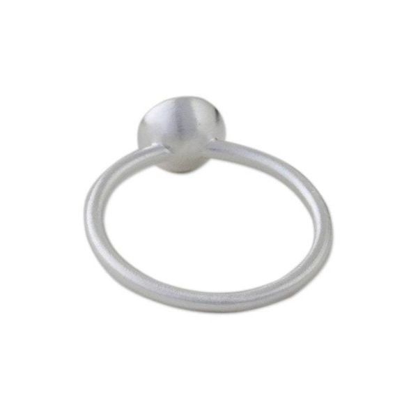 Alternate image for Sterling Silver and CZ Cocktail Ring from Thailand Sparkling Eye