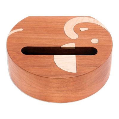 Alternate image for Non Electric Cherry  Maple Wood Elephant Phone Speaker Elephant Sounds