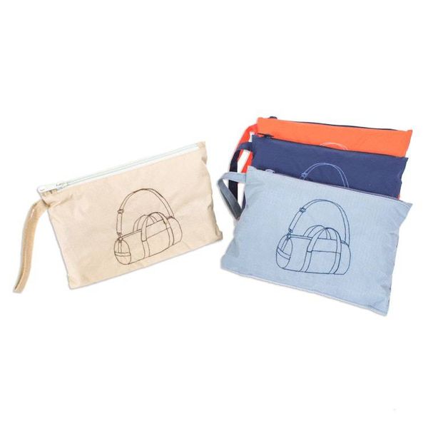 Alternate image for Waterproof Wristlet and Duffle Bag Nesting Travel Set Globe Trekker
