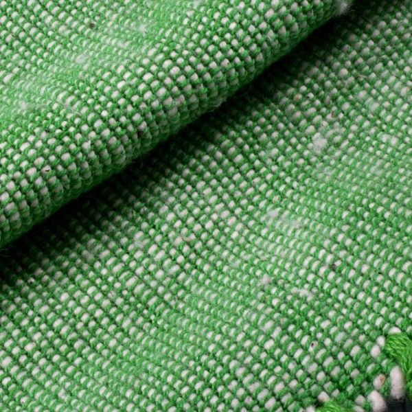 Alternate image for Green Hand Crafted Cotton Hammock Swing from Guatemala Take Me to the Forest