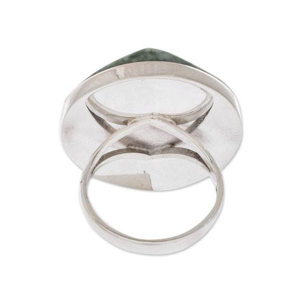 Alternate image for Jade cocktail ring Loves Cycles in Light Green