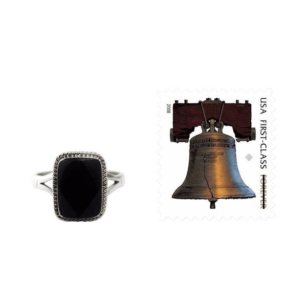 Alternate image for Black Jade Ring Black Maya Princess
