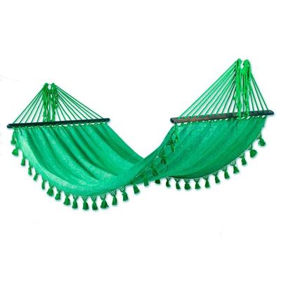 Alternate image for Cotton hammock Single Take Me to the Forest