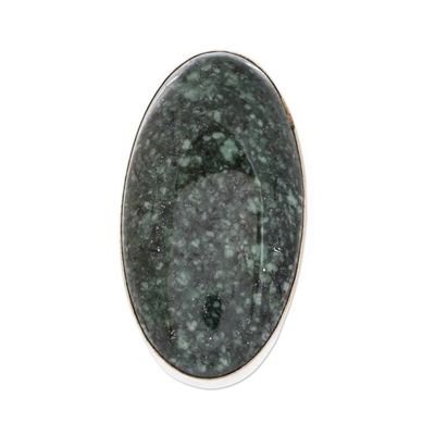 Alternate image for Jade cocktail ring Maya Virtues