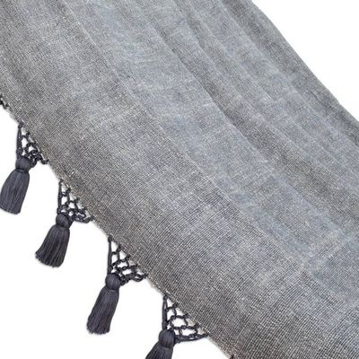 Alternate image for Guatemala Handwoven Grey Cotton Hammock Single Take Me to Infinity