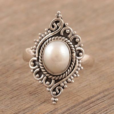 Alternate image for Artisan Crafted Cultured Pearl Ring Darling