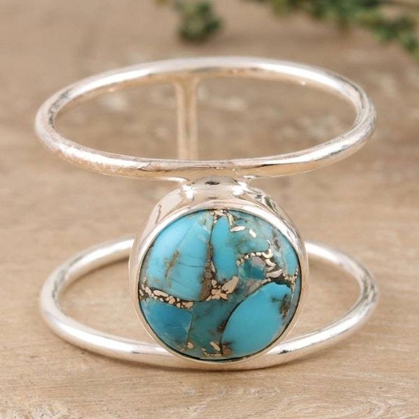 Alternate image for Sterling Silver Single Stone Ring from India All Around the World