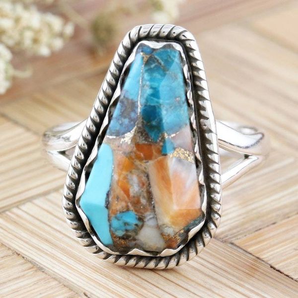 Alternate image for Sterling Silver Cocktail Ring from India Shimmering Stone