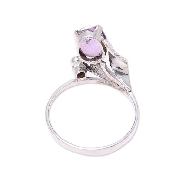 Alternate image for 2.5-Carat Amethyst Cocktail Ring from India Lavender Charm