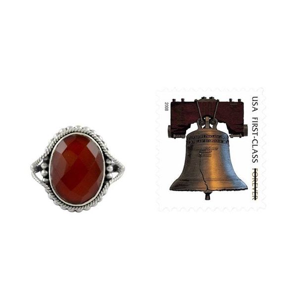 Alternate image for Carnelian Ring Artisan Crafted Sterling Silver Jewelry Sun Afire