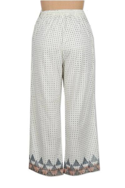 Alternate image for Block-Printed Cotton Pants from India Summer Elegance