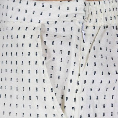 Alternate image for Block-Printed Cotton Pants from India Summer Elegance