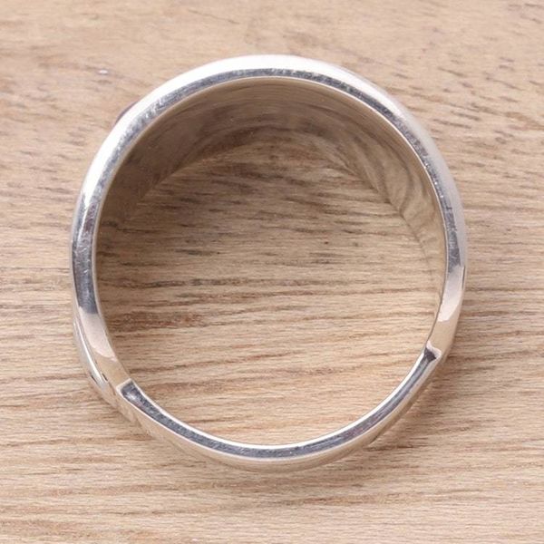 Alternate image for Lapis Lazuli Triple Stone Cocktail Ring from India Antique Elegance
