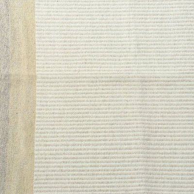 Alternate image for Handwoven Wool Area Rug with Red Borders 3x5 from India Red Fusion