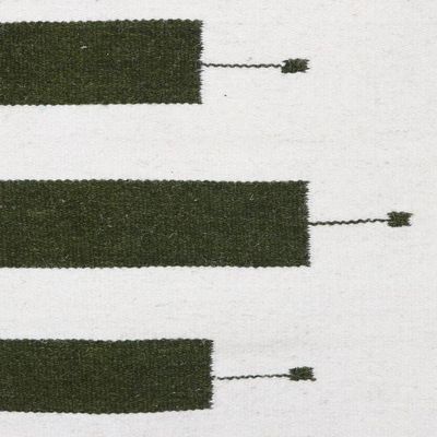 Alternate image for 3x5 Wool Area Rug for Floor and Wall Use Hand-Woven in India Creative Glory