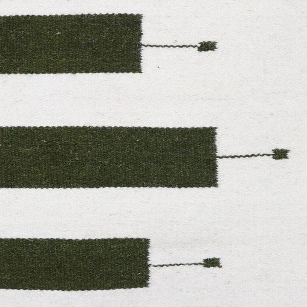 Alternate image for 3x5 Wool Area Rug for Floor and Wall Use Hand-Woven in India Creative Glory