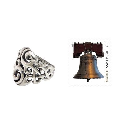 Alternate image for Sterling Silver Mens Ring Handmade in Bali Garden Labyrinth